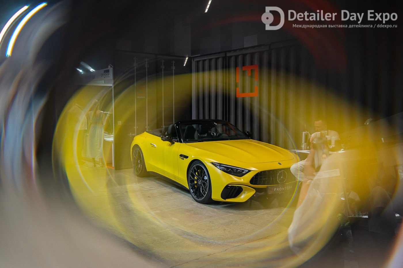 Detailer Day Expo 2026 — стенд Frontera, Mercedes-AMG SL